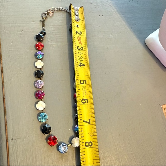 Sabika Crystal Winter 2016 Tennis Style Necklace - Picture 7 of 9